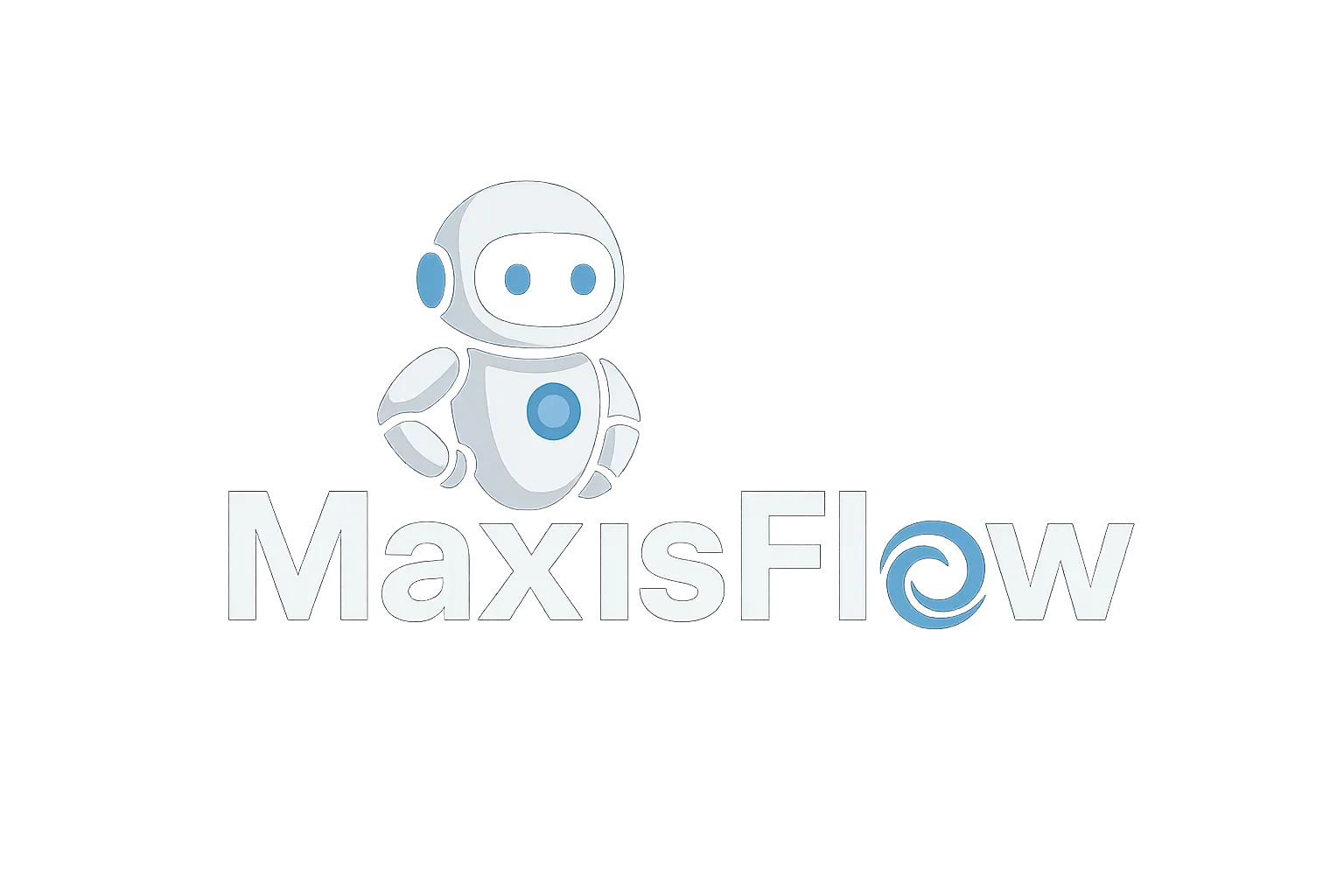 Maxisflow logo dark